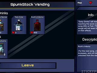 Girl gets pussy wet at rave in hentai sex game part 6