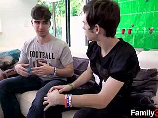 Dad Discovers Son Fucking His Best Friend In Secret