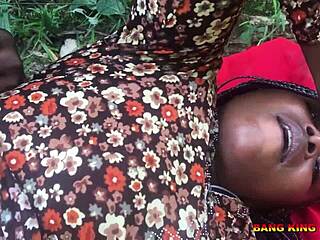 Hell Yeah! My Ebony Ex-Girlfriend Pays Me with Hardcore Sex on Village Road Before Marriage