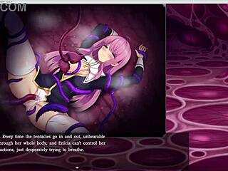 Why is enicia bound in this street gangbang?