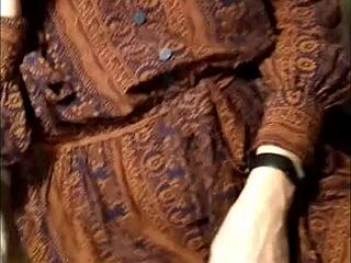 Sucking cock on phone to mummy while mummified 😈