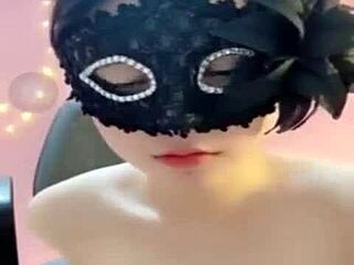 Jin Xinh Bunny Live Show With Full Face And Chat