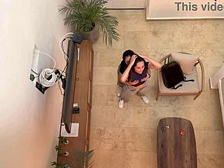 Two Sexy Lesbians Reach Orgasm On Vacation