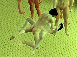 Suruba Tesuda No The Sims MP4: Cartoon Orgy Adventure