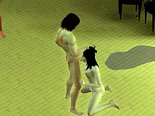 Suruba Tesuda No The Sims MP4: Cartoon Orgy Adventure