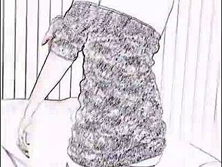 Blonde cougar liz ashley warms up and gets relief