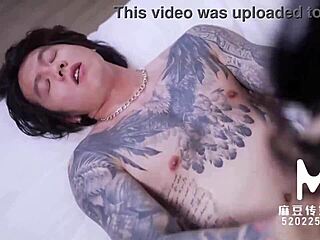 I love this asian model ai qiu with big tits gettin oral and orgasm in the best original video