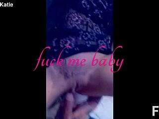 tease him with monster cock tattoo in lingerie pov small tits couple amateurs