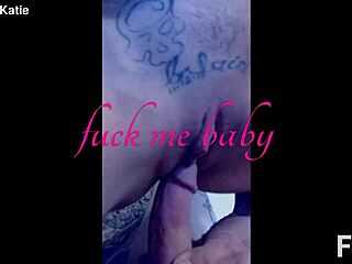 tease him with monster cock tattoo in lingerie pov small tits couple amateurs