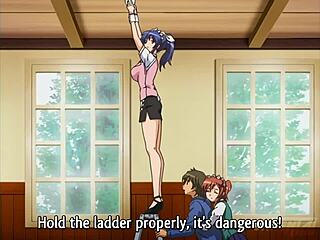 i touch the waitress’s ass and she suck me off behind bar… hentai subtitled!