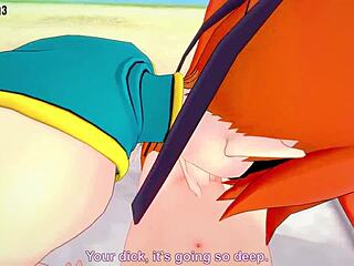 itsuka kendo in boku no hero anime scene with cute character