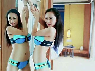Sexy asian tui girl poses
