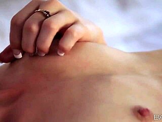 Check out Avril Hall in Love in April – babe masturbating her tits.