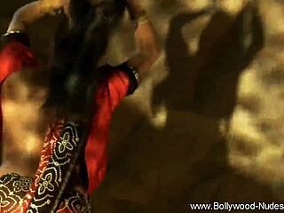 Sweet Exotic Desi Dancer Teases With Nude Striptease