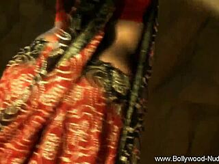 Sweet Exotic Desi Dancer Teases With Nude Striptease