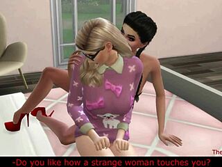 i'm a straight girl seduced by lesbian prostitute for first scissoring