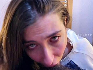 i was cute blonde stepbrother stealing panties, got caught and blackmailed into homemade creampie and pov blowjob