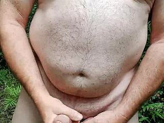 Massive Cumshot In Nature