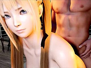 a wild 3d hentai tale of marie rose unfolds