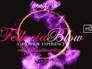 Wet Blonde Babe in Bikini Blowjob Cumshot