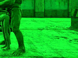 oh yeah, we're giving this brunette hentai babe a good fuck with that monster cock