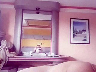 Big natural tits sucking dick in amateur scene