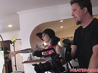 i'm showing off my tattoos backstage, you know?