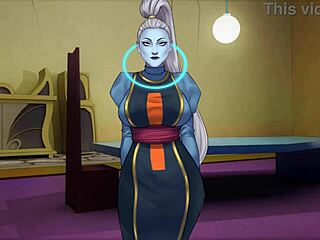 in dragon ball divine adventure part 43, the goddess gives a tit job to the monster