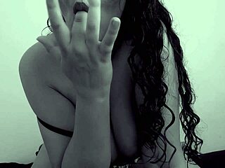 masturbating me very hot to my followers, this teen brunette babe rubs her ass and pussy in amateur massage.