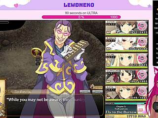 vtuber lewdneko plays evenicle part 15 with anime hentai 😈