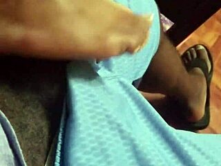 Wife Gives Intense Footjob To Husband!