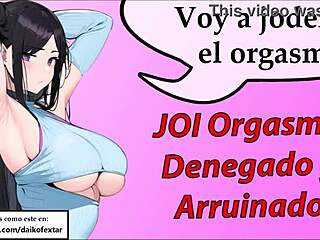 i'm going to fuck you again and again until you can't take it, slave, in spanish joi