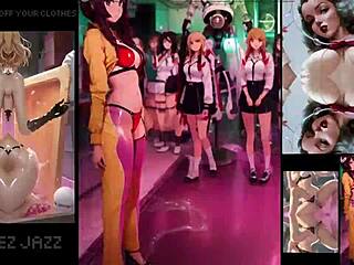 anime hentai girl strips clothes off slowly 😊