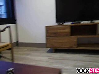 blonde elizabeth jolie tempted by stepbro's big cock