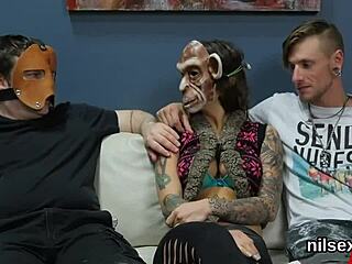 Kinky teen is taken in anal loony bin for harsh therapy