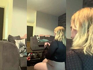 Naughty Teen Plays With Toys