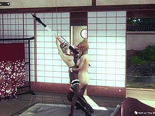 friends and girlfriends getting gay fun together 😏