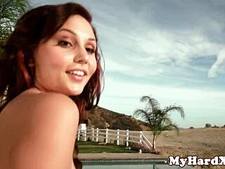 pierced redhead gets pussylicked and drilled, wanna watch?