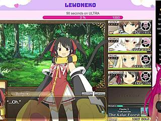 I'm Vtuber Lewdneko Playing Evenicle Part 10 With Big Tits And Moaning