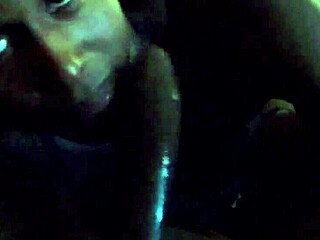 Ebony suckin big black dick so good