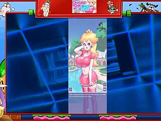 Princess Peach's Quick Date Turns into Hot Fucking?