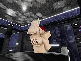 Blonde Succubus Takes Control of Cat Boy's Hard Cock