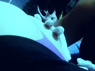 Amateur babe pays tattoo artist with anal sex in lingerie