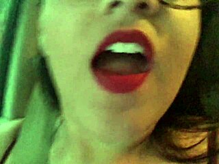 Brazilian crossdresser with big tits gives jerk off instructions in traffic.