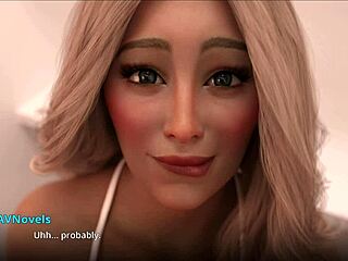 Blonde Teen Racheal's Fingering Game Gets Interrupted