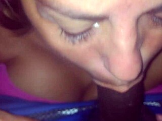 I cum on the bbw's face with my monster cock