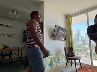 milf undergoes kinky casting interview for group creampie