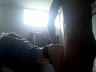 Homemade amateur in cute panties gets fucked in the morning!