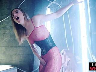 Bow down to your lezdom mistress queening her new bonded subject