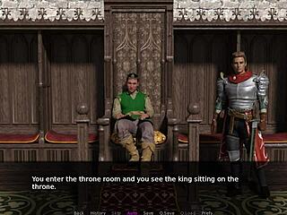 Blonde and redhead knights battle intensely in part 2